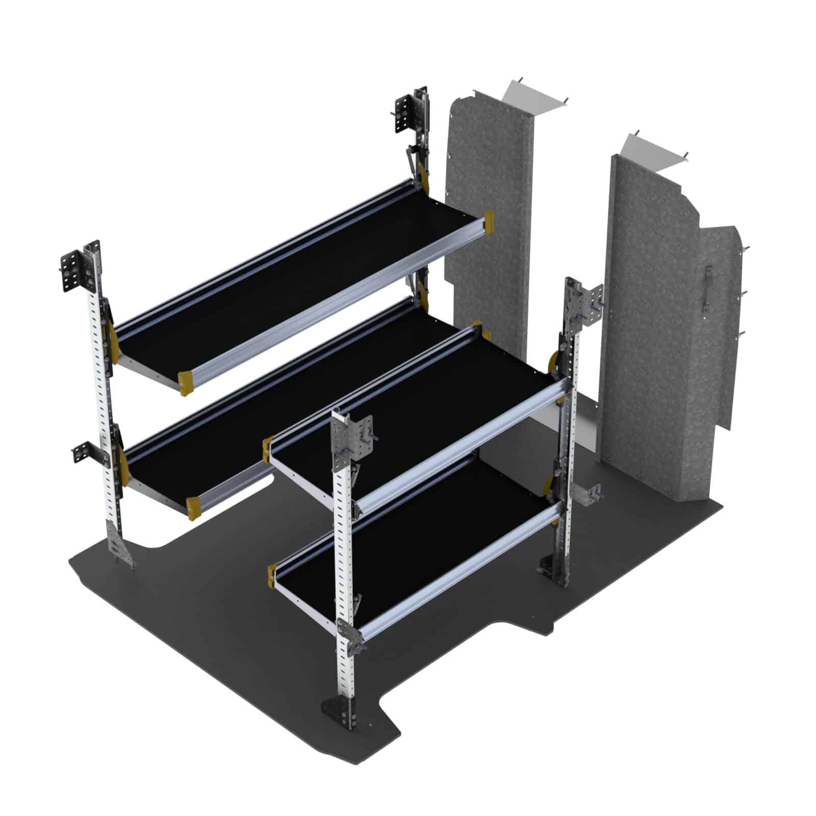 Aménagement de fourgonnette pour livraison, RAM ProMaster empattements 118