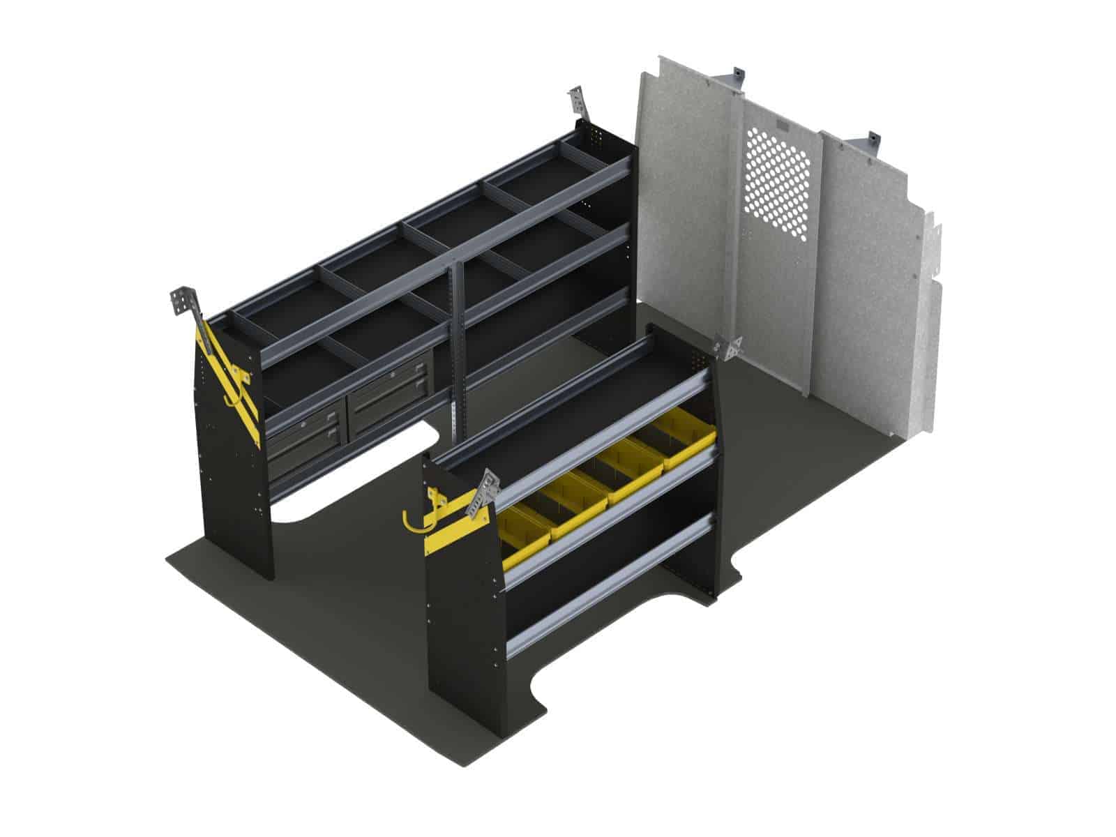 Aménagement de service pour Nissan NV toit bas - NVL-16