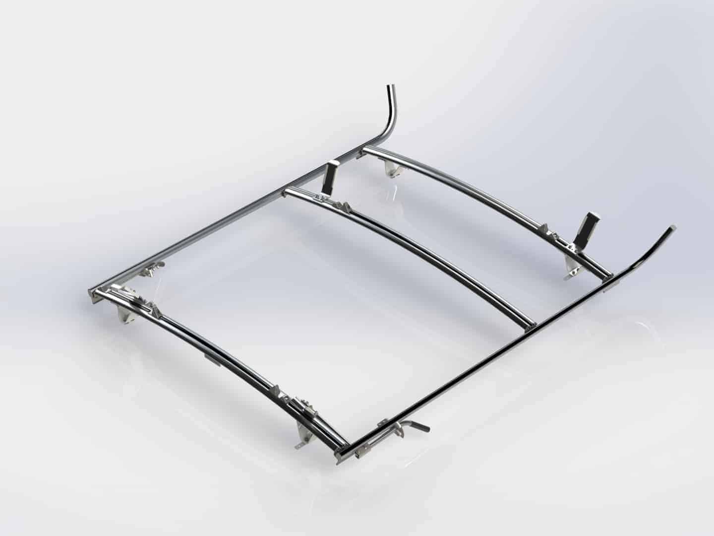 Support d'échelle combiné à 2 barres, Mercedes Sprinter