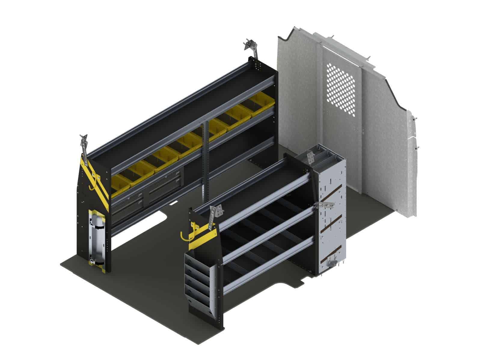 Aménagement de fourgonnette pour CVCA, Ford Transit toit bas - FTL-12